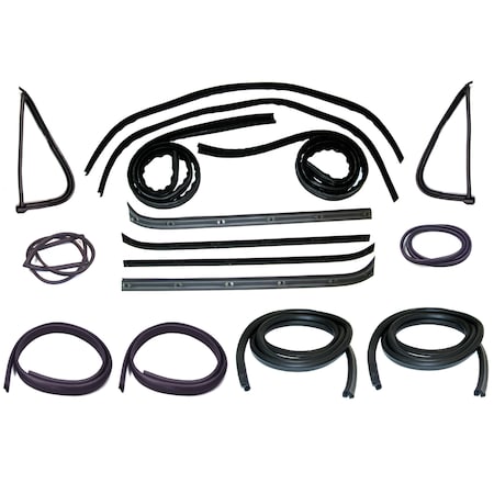 Fairchild Industries Kf1005-16 - 1973-1979 F-100 Weatherstrip Kit KF1005-16